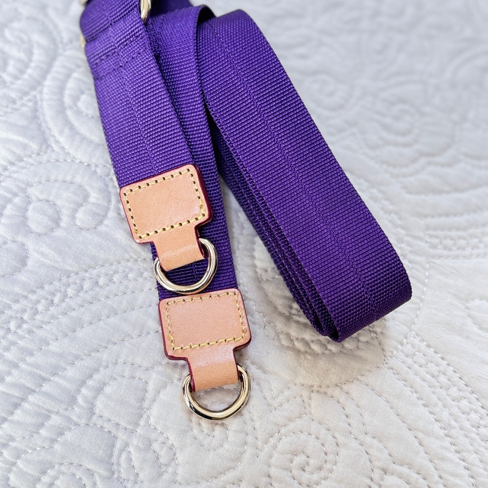 MZ Wallace Micro Sutton Purple Violet Bag Purse Small Petite w/Tag PRISTINE VHTF - Picture 10 of 12